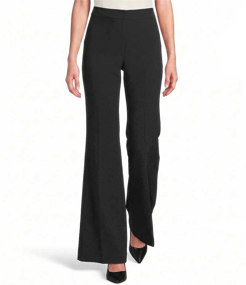 Muse by Marchesa Coordinating Rosalie Stretch Crepe Flare Leg Pants