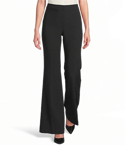 Muse by Marchesa Coordinating Rosalie Stretch Crepe Flare Leg Pants