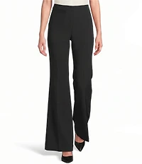 Muse by Marchesa Coordinating Rosalie Stretch Crepe Flare Leg Pants