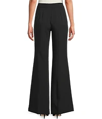 Muse by Marchesa Coordinating Rosalie Stretch Crepe Flare Leg Pants