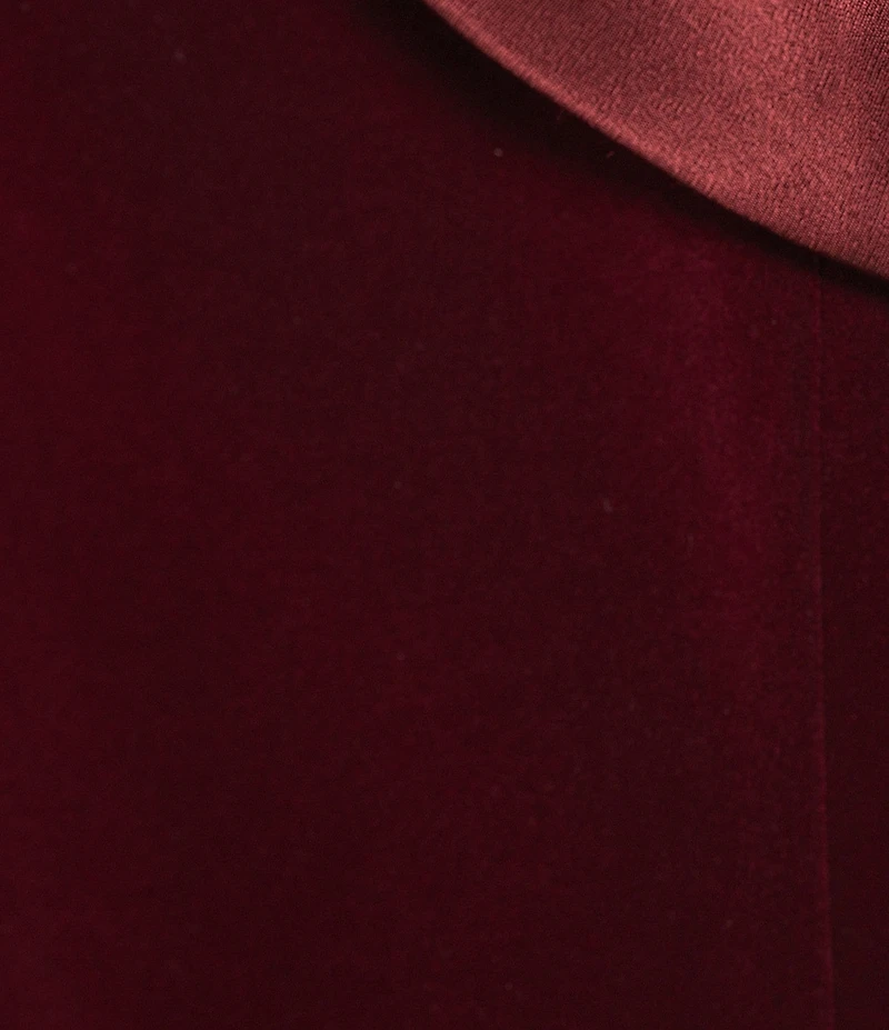 Muse by Marchesa Cosmos Velvet One Shoulder Mini Dress