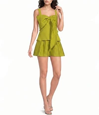 Muse by Marchesa Fern Coordinating Blouse with Bow Detail