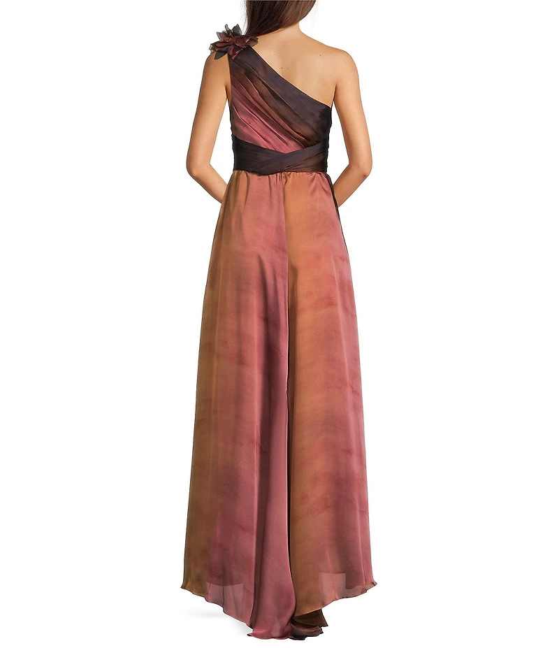 Muse by Marchesa Floral Saffron Maxi Dress