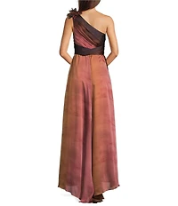 Muse by Marchesa Floral Saffron Maxi Dress