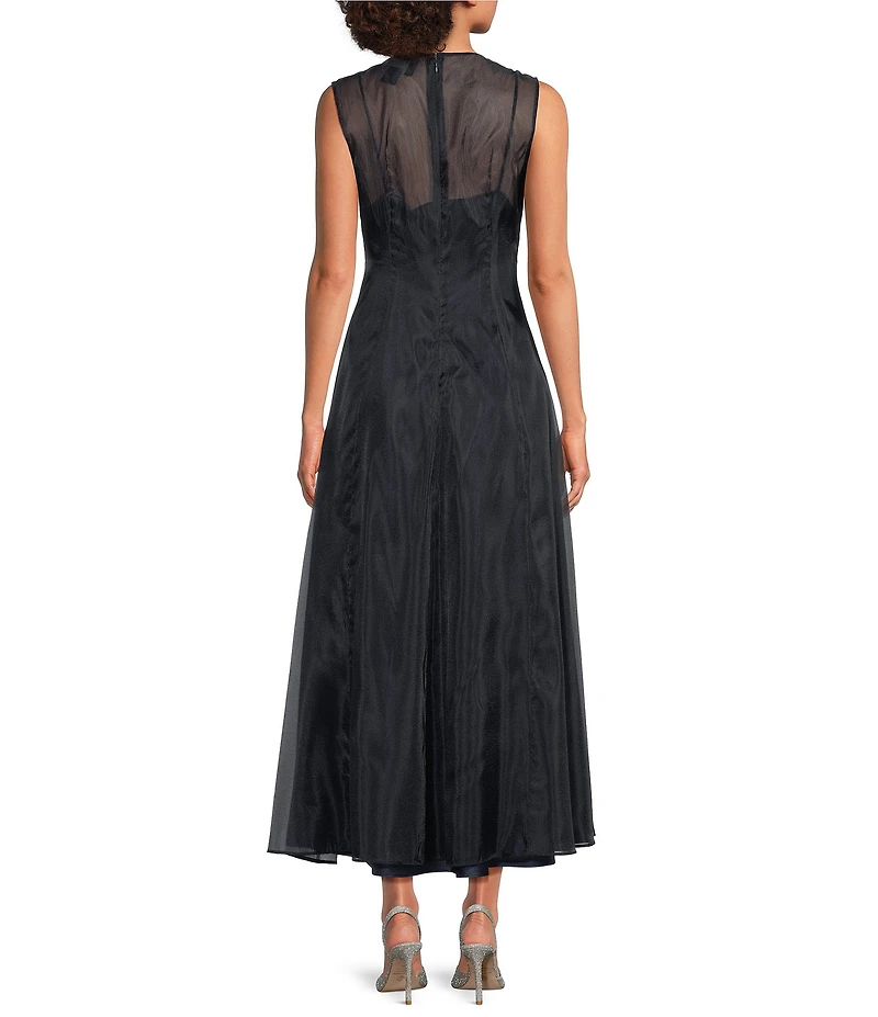 Muse by Marchesa Juniper Floral High Neck Dress