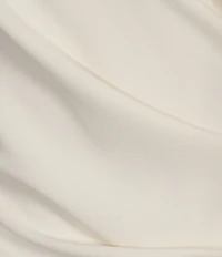 Muse by Marchesa Tulip One Shoulder Stretch Crepe Column Midi Dress