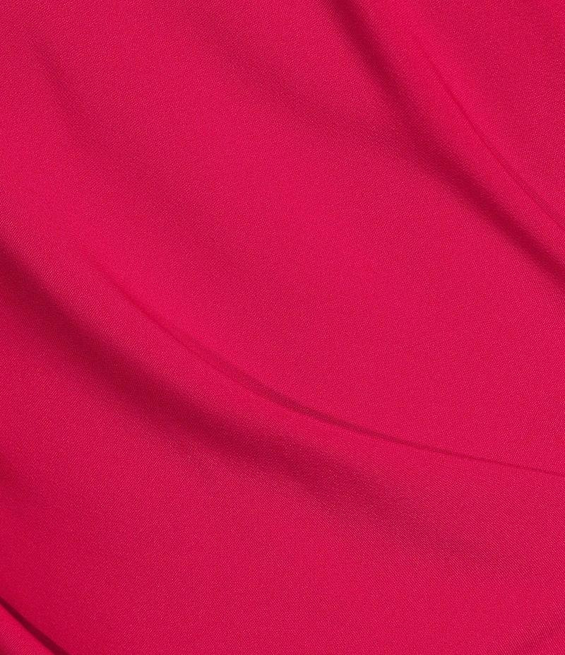 Muse by Marchesa Tulip One Shoulder Stretch Crepe Column Midi Dress