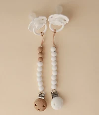 Mushie Eva Pacifier Clip
