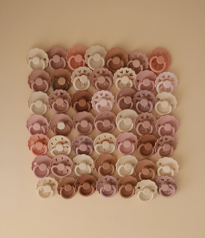 Mushie Frigg Fairytale Rubber Pacifier, 2-pack