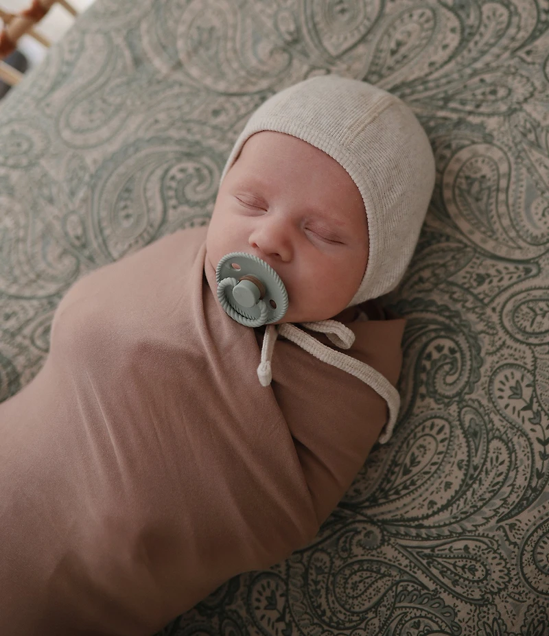 Mushie Frigg Rope Rubber Pacifier