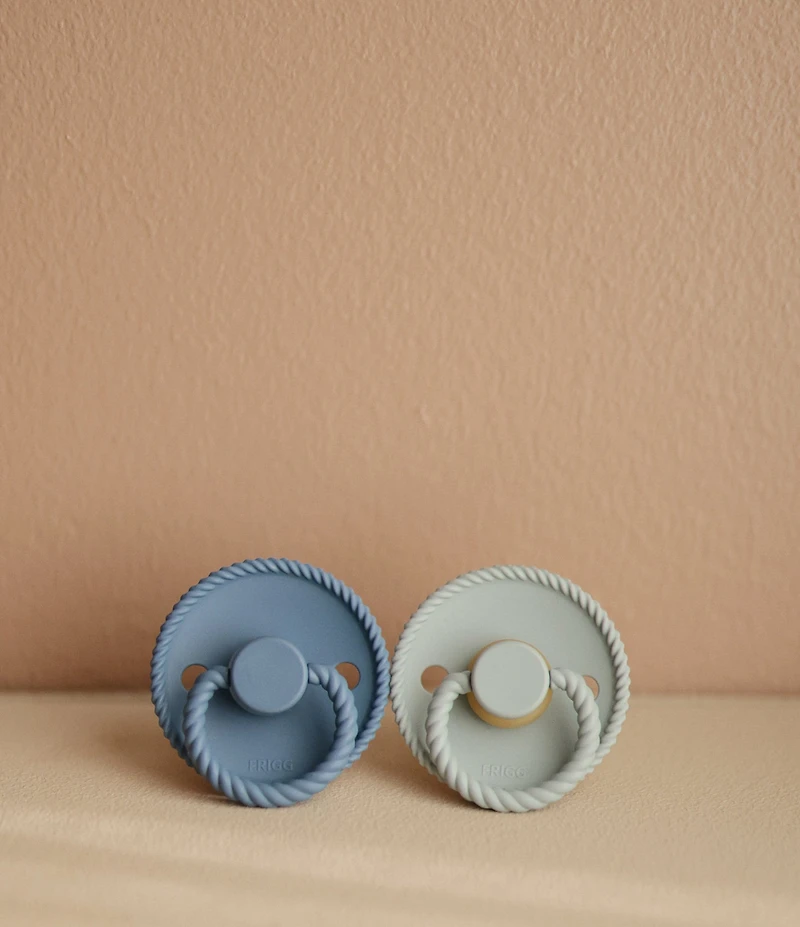 Mushie Frigg Rope Rubber Pacifier