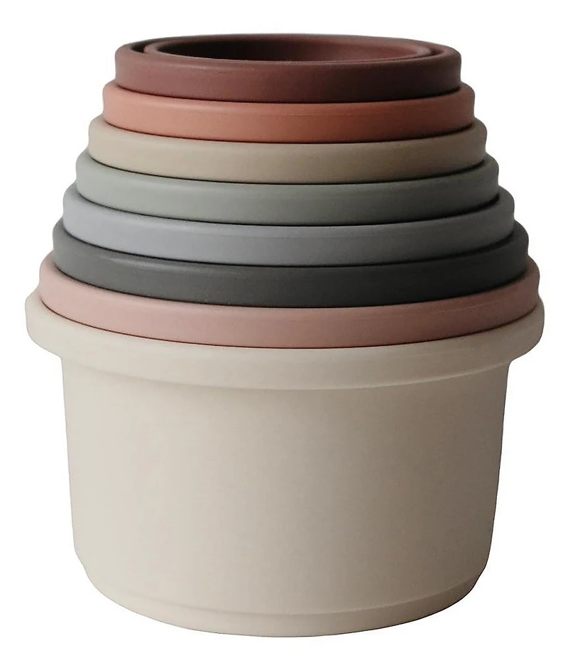 Mushie Stacking Cups Toy