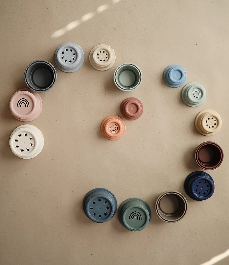 Mushie Stacking Cups Toy