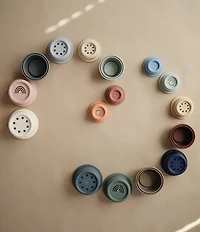 Mushie Stacking Cups Toy