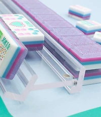 My Fair Mahjong Clear Premium Acrylic Racks, Set of 4