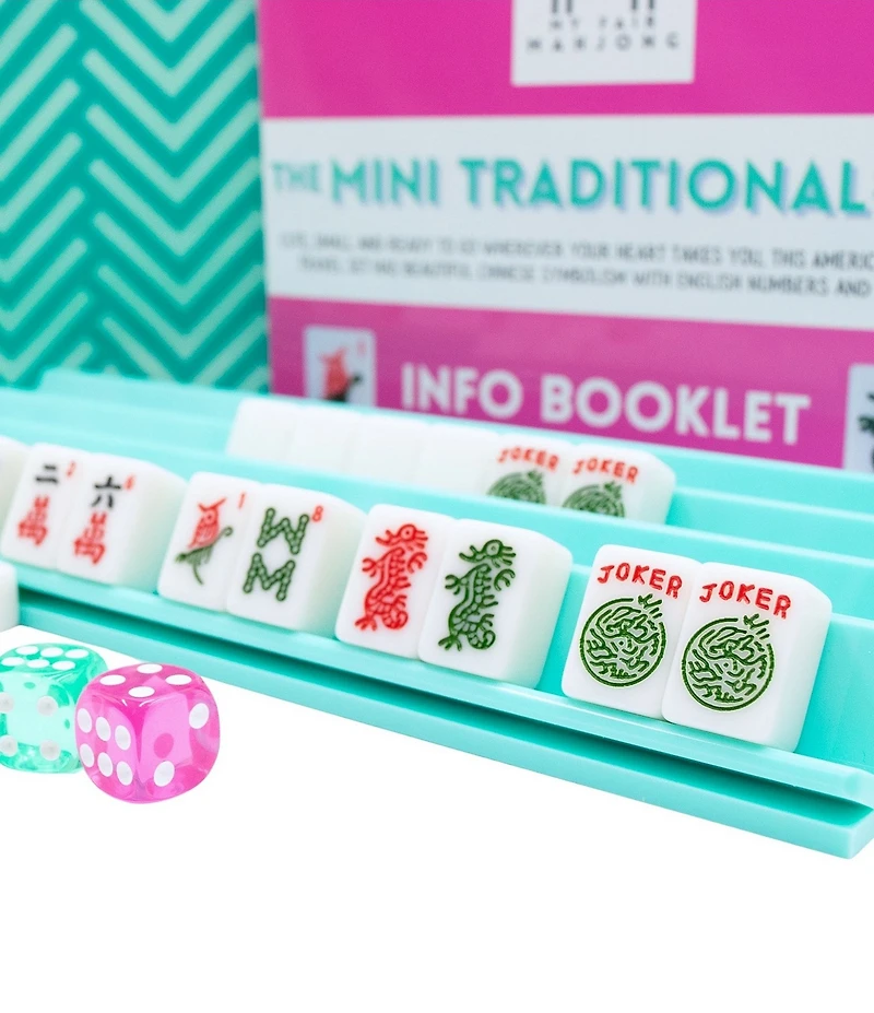 My Fair Mahjong Mini Traditional Series American Mahjong Tiny Travel Set