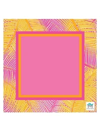 My Fair Mahjong Neoprene Tropical Palm Print Mahjong Mat