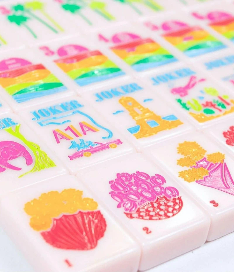 My Fair Mahjong The Florida Series Classic Mahjong Tile Set