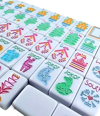 My Fair Mahjong The Scandinavian Folk Art Series Mahjong Tile Set