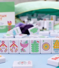 My Fair Mahjong The Scandinavian Folk Art Series Mahjong Tile Set