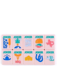 My Fair Mahjong The Texas Series Rodeo Pink Tile Set