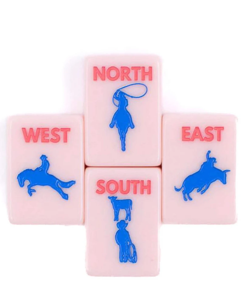 My Fair Mahjong The Texas Series Rodeo Pink Tile Set