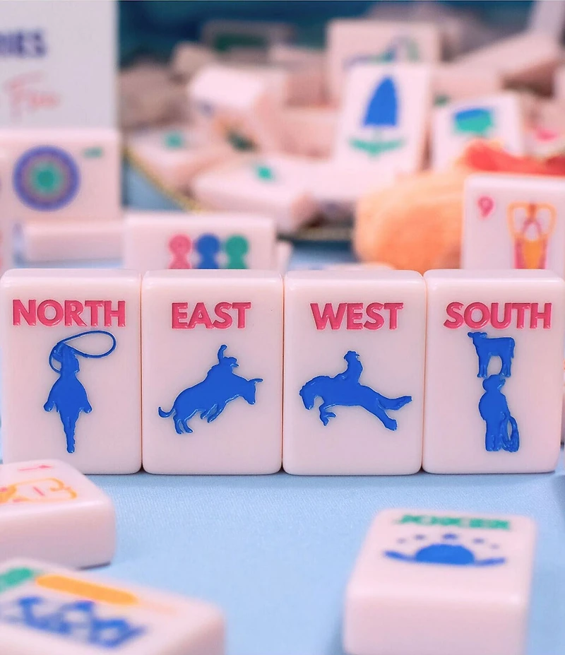 My Fair Mahjong The Texas Series Rodeo Pink Tile Set