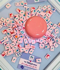 My Fair Mahjong The Texas Series Rodeo Pink Tile Set