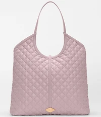 MZ Wallace Astor Large Quilted Turnlock Tote Bag