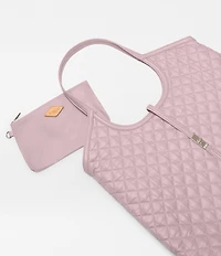 MZ Wallace Astor Large Quilted Turnlock Tote Bag
