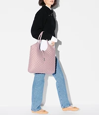 MZ Wallace Astor Large Quilted Turnlock Tote Bag