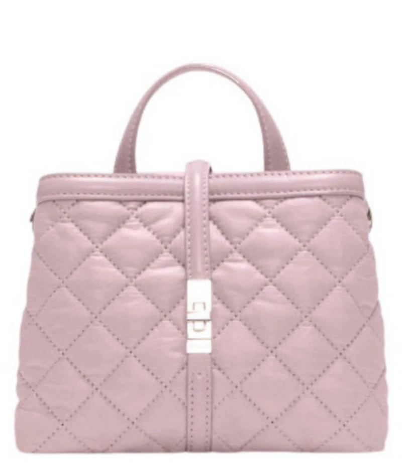 MZ Wallace Astor Mini Quilted Top Handle Satchel Bag