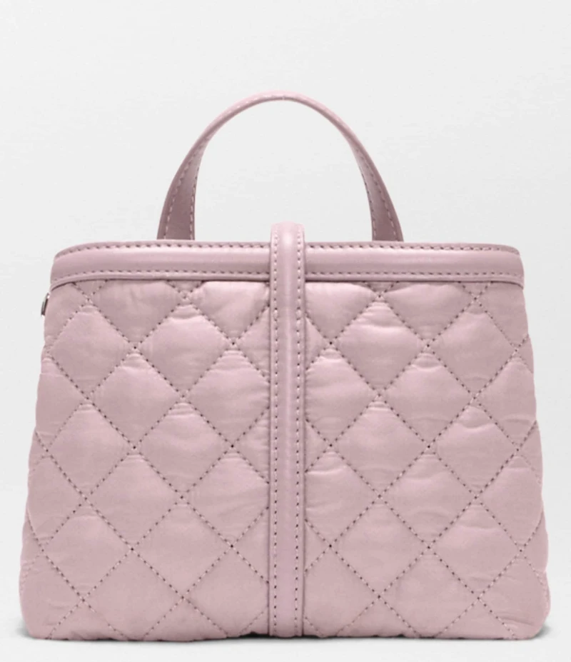 MZ Wallace Astor Mini Quilted Top Handle Satchel Bag