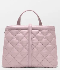 MZ Wallace Astor Mini Quilted Top Handle Satchel Bag