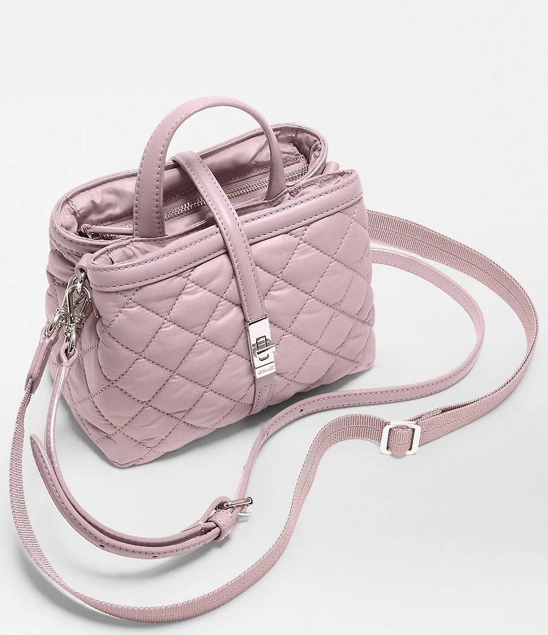 MZ Wallace Astor Mini Quilted Top Handle Satchel Bag