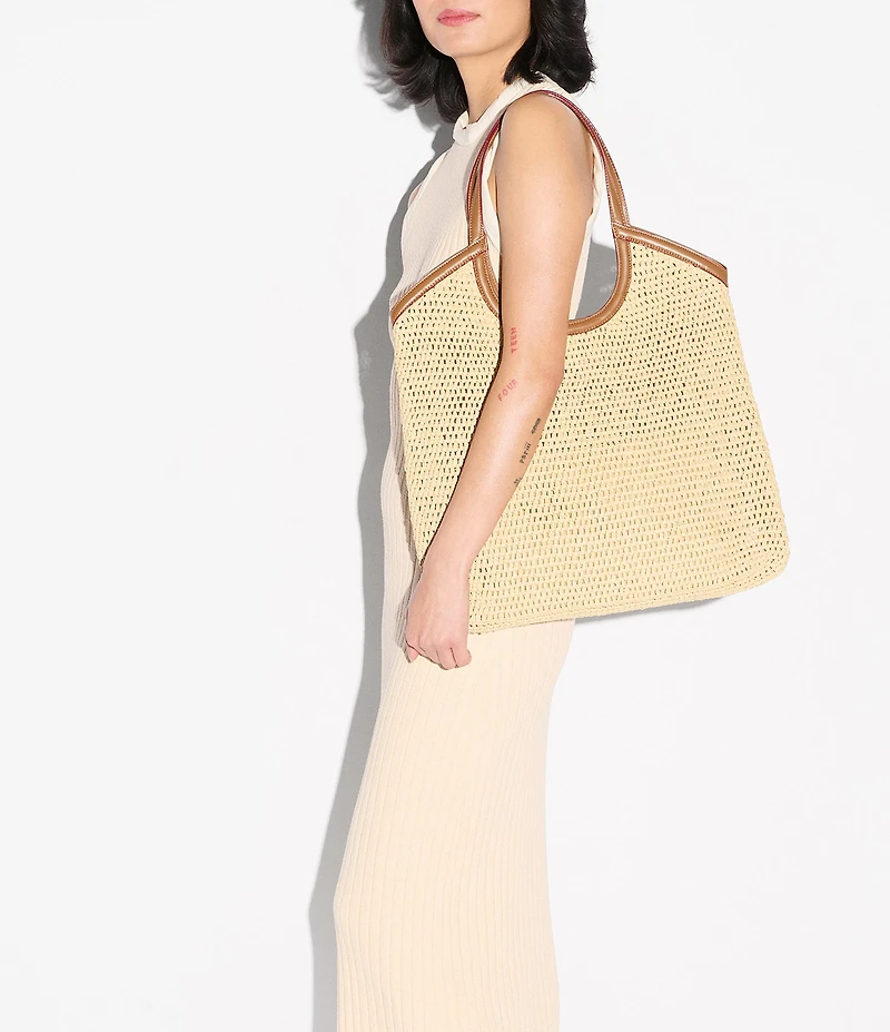 MZ Wallace Georgica Large Crochet Tote