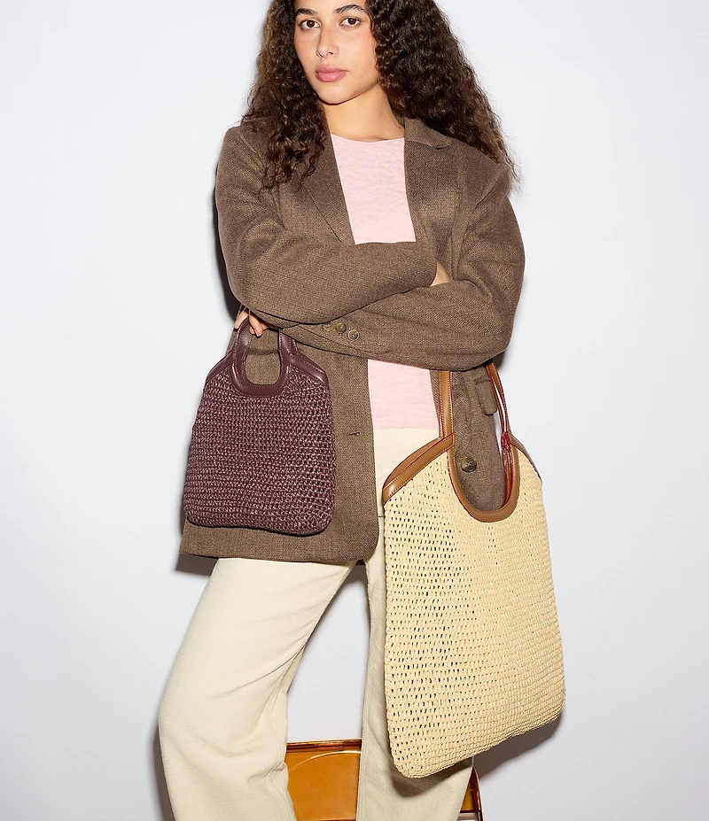 MZ Wallace Georgica Large Crochet Tote