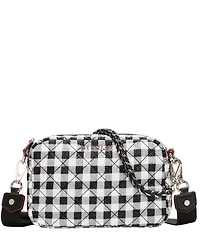 MZ Wallace Gingham Mini Crosby Crossbody Bag