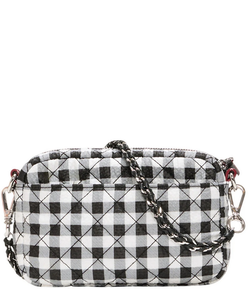 MZ Wallace Gingham Mini Crosby Crossbody Bag