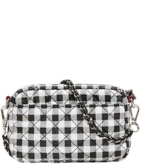 MZ Wallace Gingham Mini Crosby Crossbody Bag