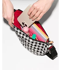 MZ Wallace Gingham Small Metro Smile Belt Bag