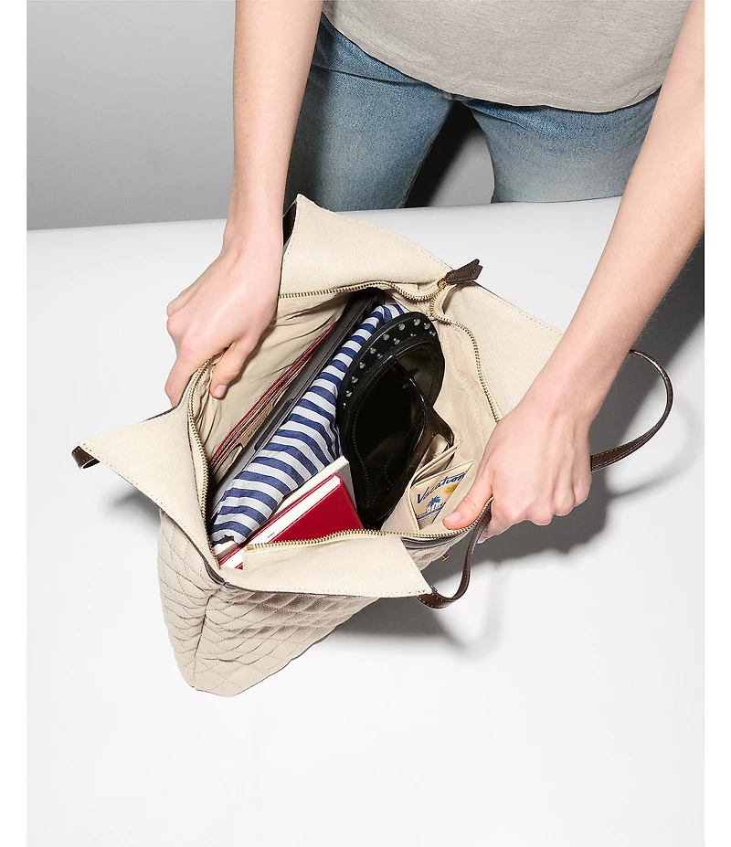 MZ Wallace Large Astor Turnlock Tote Bag