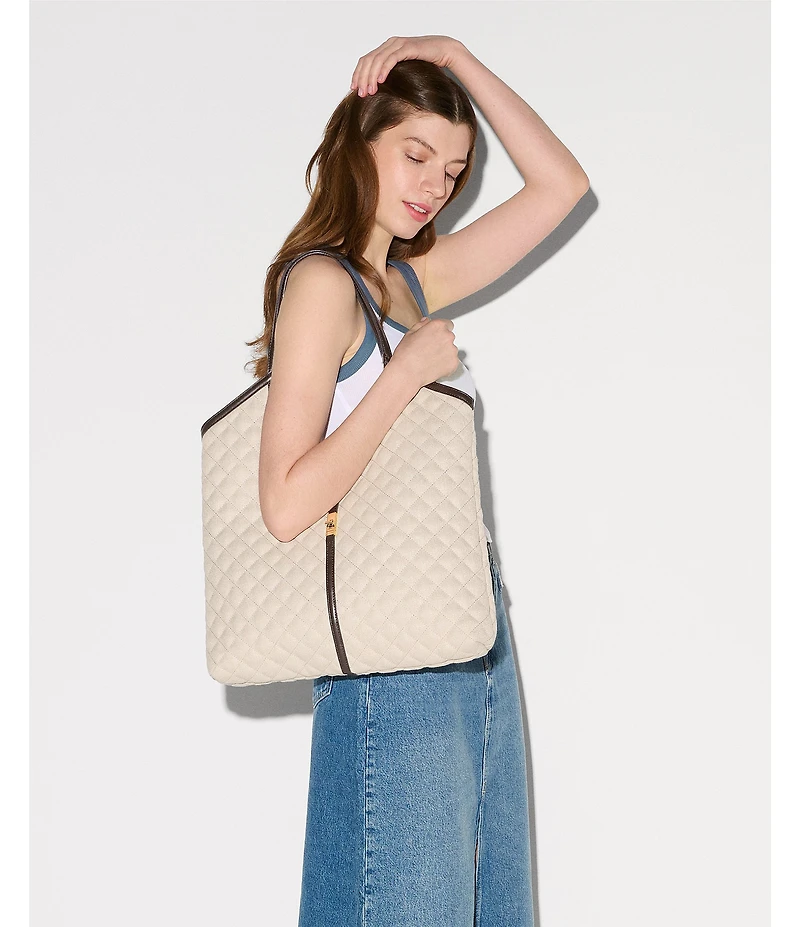 MZ Wallace Large Astor Turnlock Tote Bag