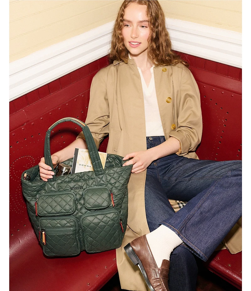 MZ Wallace Medium Metro Travel Tote Bag