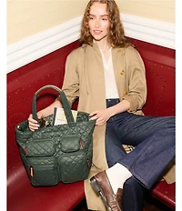 MZ Wallace Medium Metro Travel Tote Bag