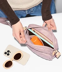 MZ Wallace Metro Small Crossbody Quilted Camera Crossbody Bag