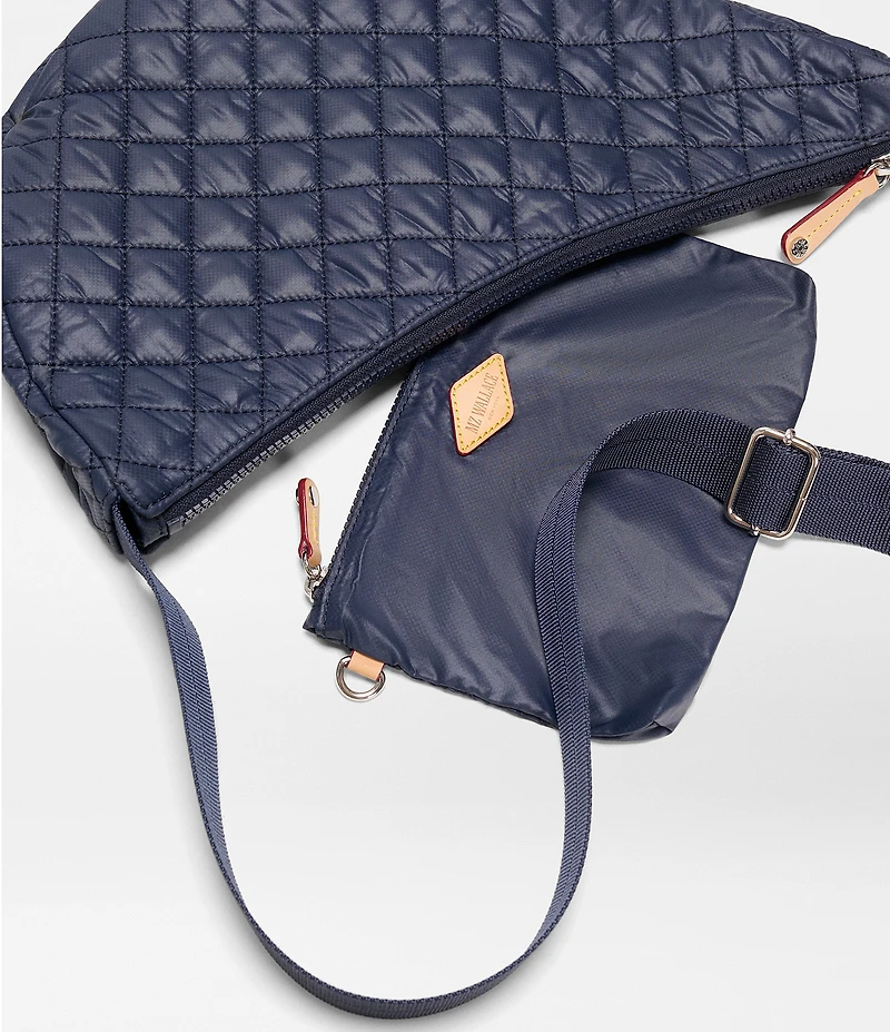 MZ Wallace Metro Smile Nylon Quilted Belt Bag