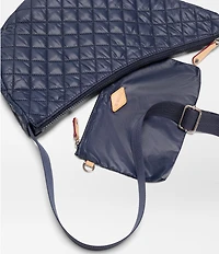 MZ Wallace Metro Smile Nylon Quilted Belt Bag