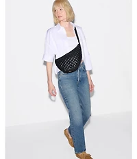 MZ Wallace Metro Smile Nylon Quilted Belt Bag