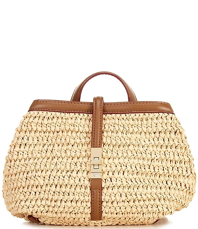 MZ Wallace Mini Crochet Astor Top Handle Clutch Bag